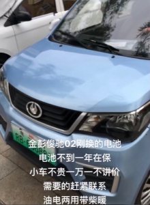 金彭电动轿车